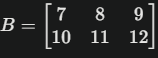 행렬B